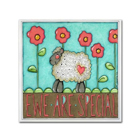 Maureen Lisa Costello 'Ewe R Special' Canvas Art,35x35